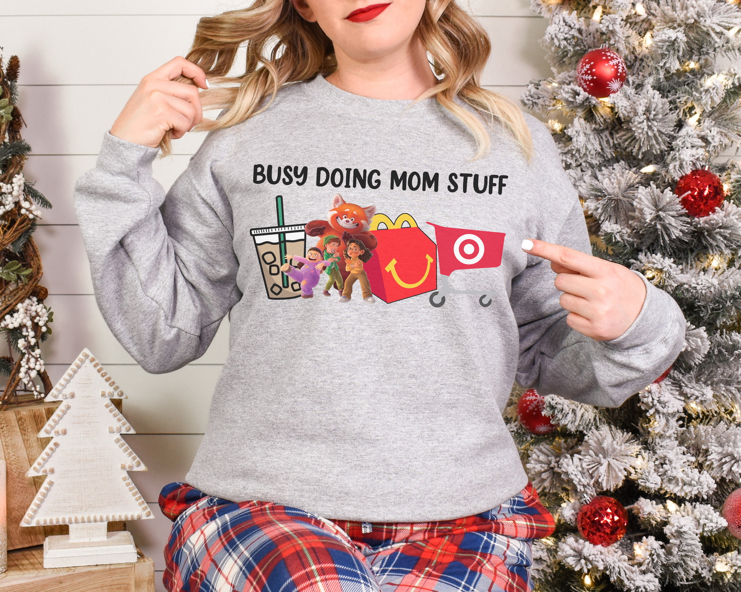 Busy Doing Mom Things - Turning Red