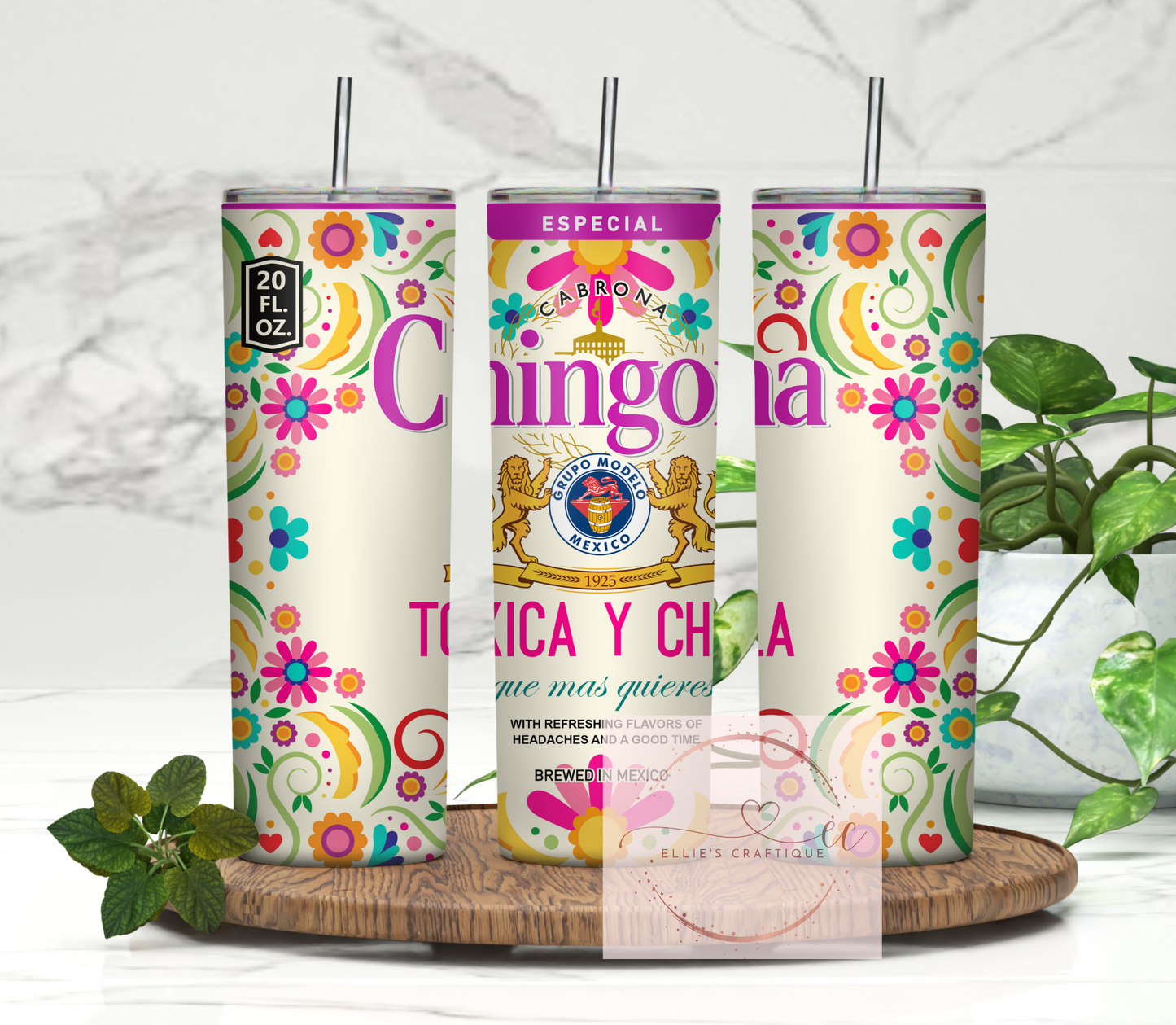 Chingona Mexican Tumbler
