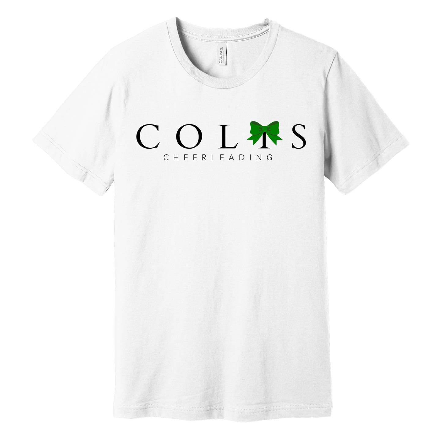 Bella + Canvas Unisex Heather CVC Cheerleading Tee - Design 7