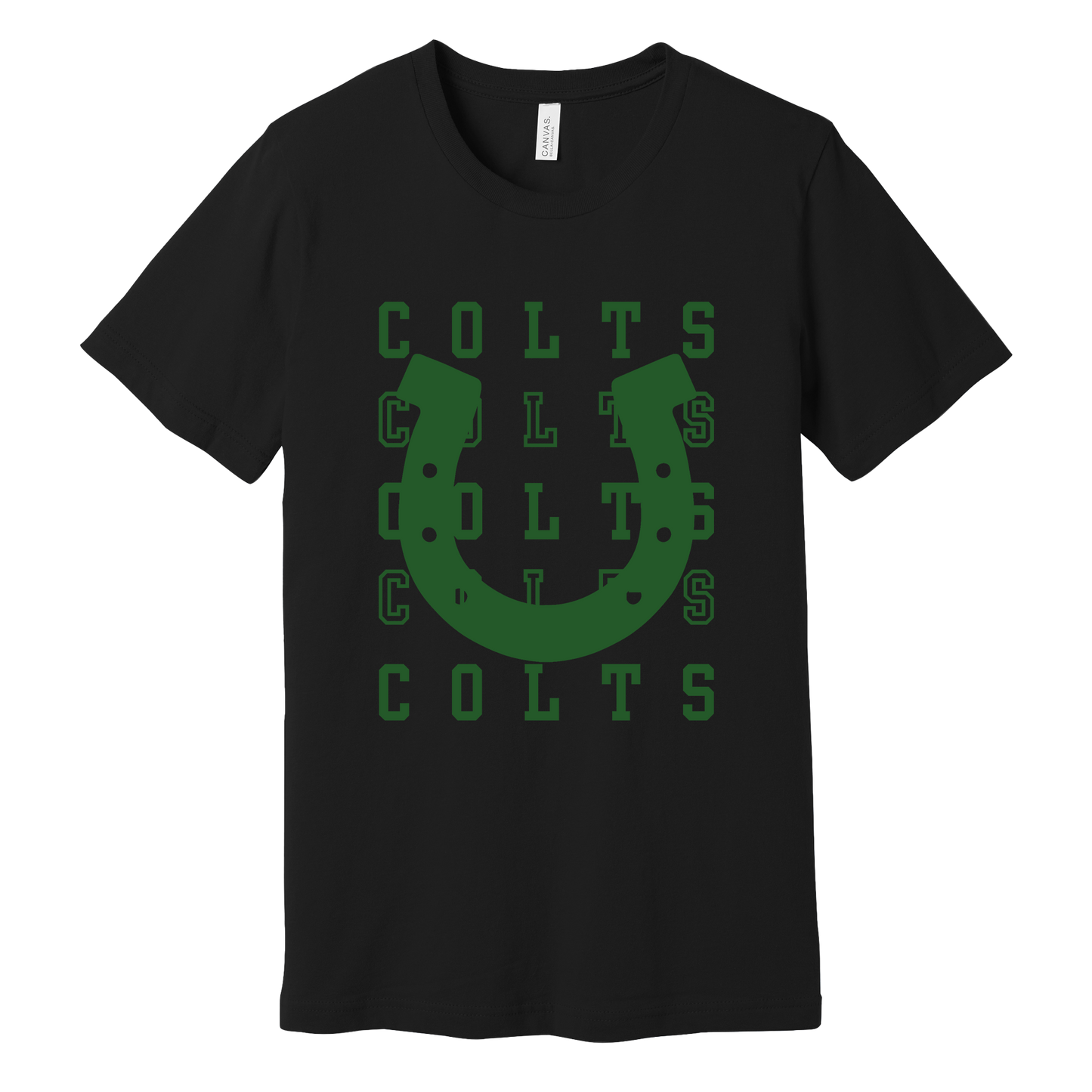 Bella + Canvas Unisex Heather CVC Colts Tee - Design 10