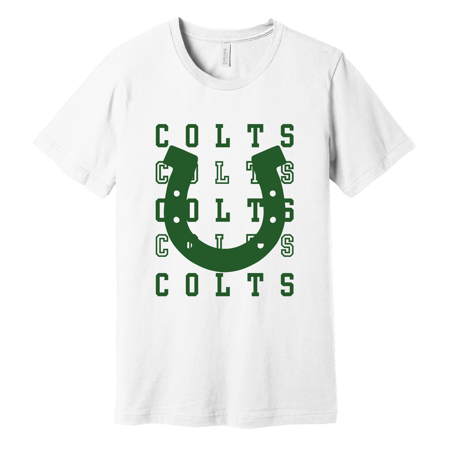 Bella + Canvas Unisex Heather CVC Colts Tee - Design 10