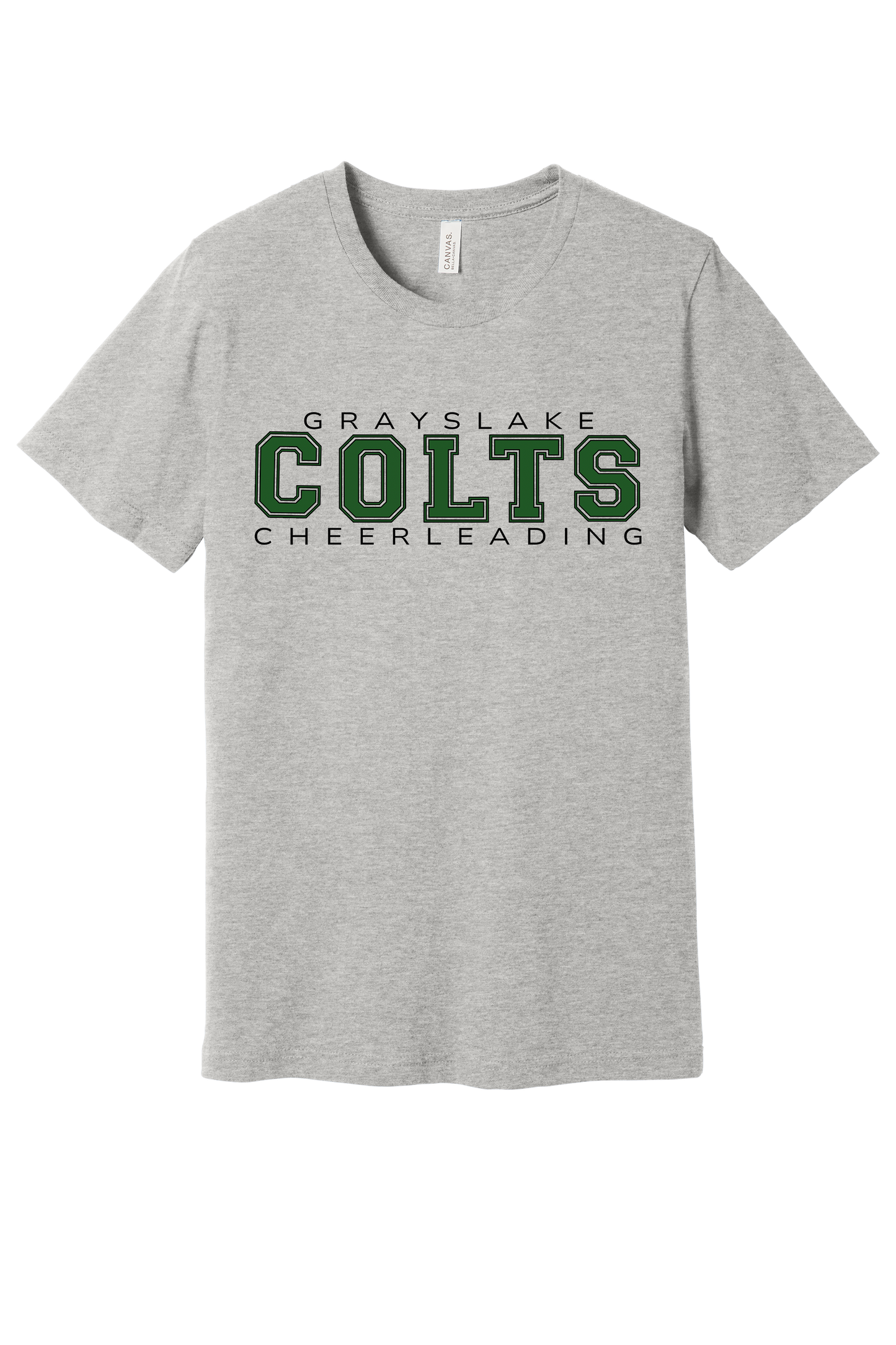 Bella + Canvas Unisex Heather CVC Cheer Tee - Design 2