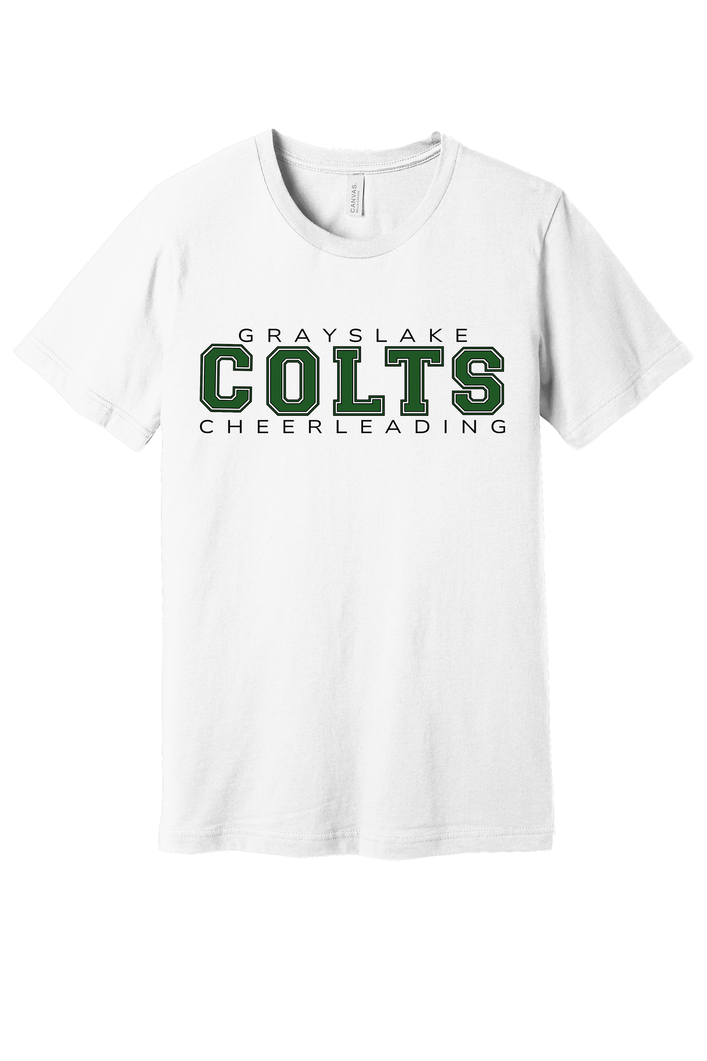 Bella + Canvas Unisex Heather CVC Cheer Tee - Design 2