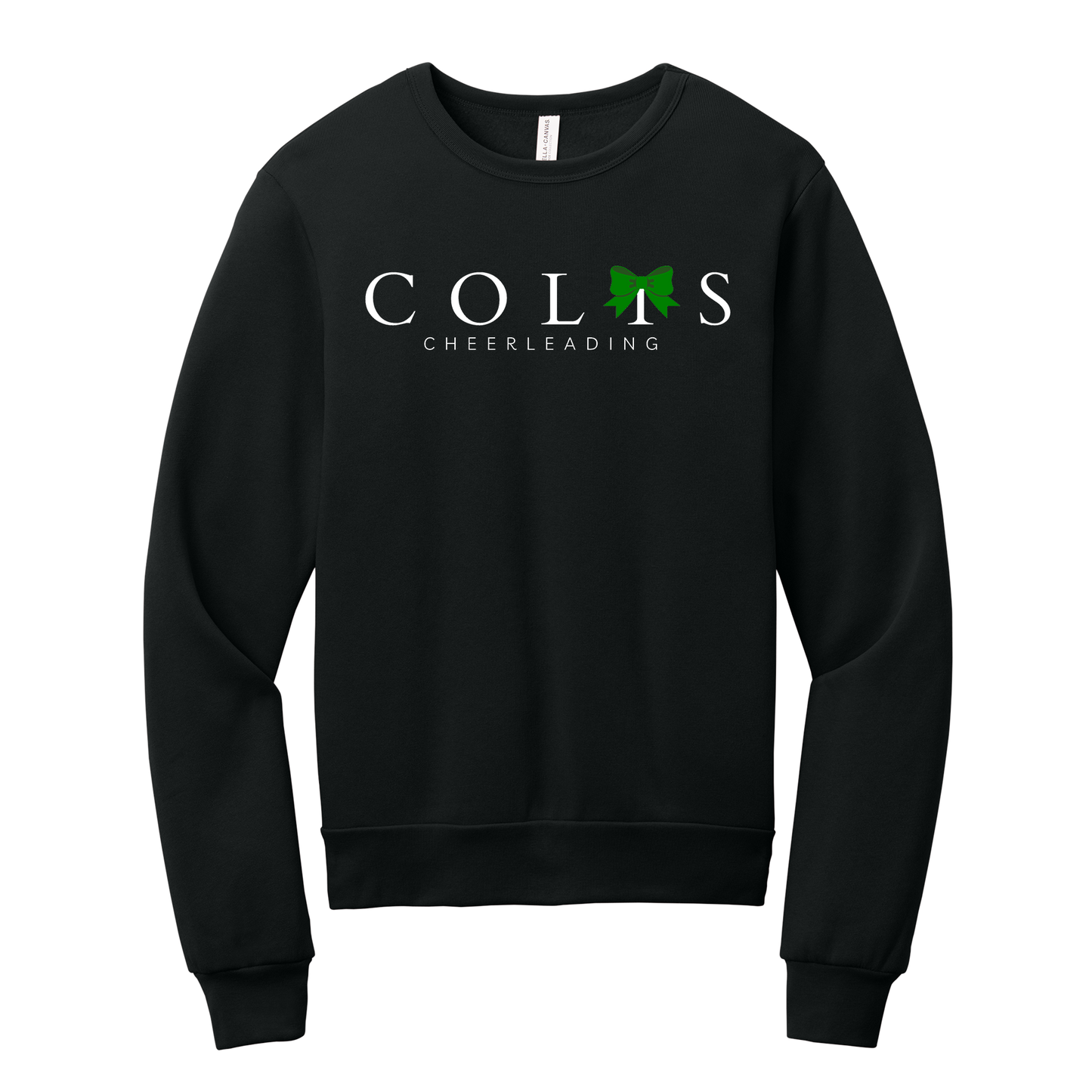 Bella + Canvas Unisex Sponge Fleece Classic Cheerleading Crewneck - Design 7