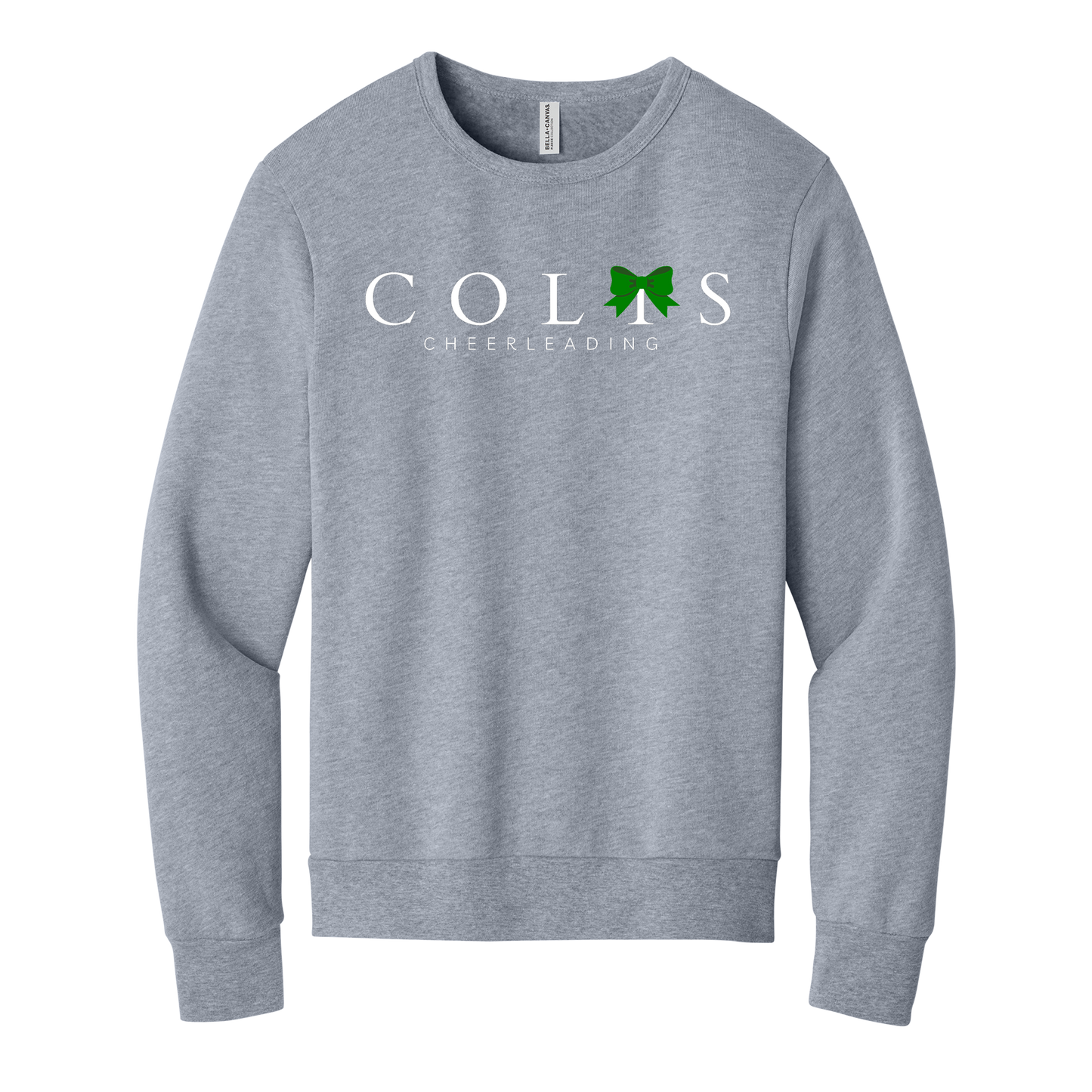 Bella + Canvas Unisex Sponge Fleece Classic Cheerleading Crewneck - Design 7