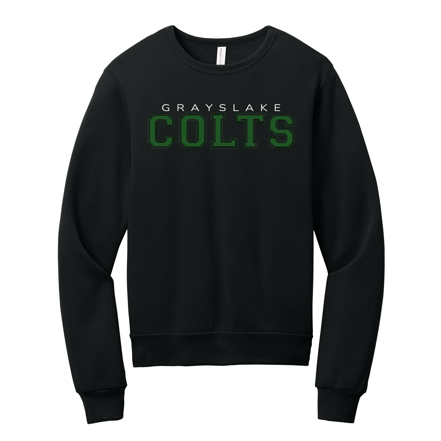 Bella + Canvas Unisex Sponge Fleece Classic Colts Crewneck - Design 5