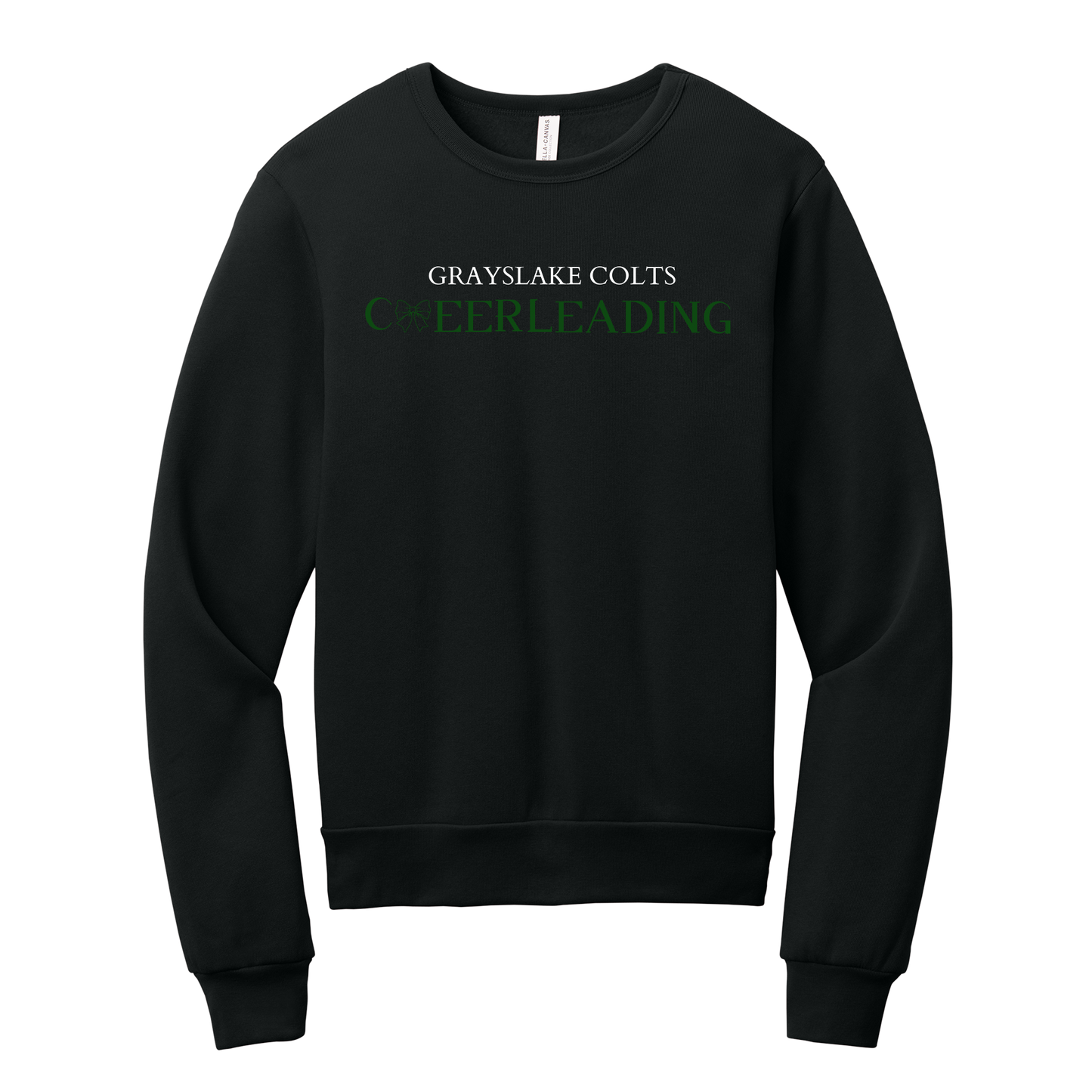 Bella + Canvas Unisex Sponge Fleece Classic Cheerleading Crewneck - Design 3