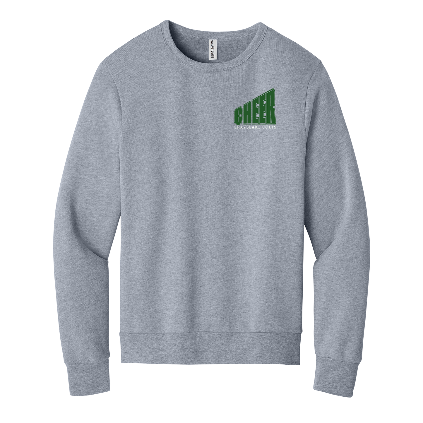 Bella + Canvas Unisex Sponge Fleece Classic Crewneck - Design 13