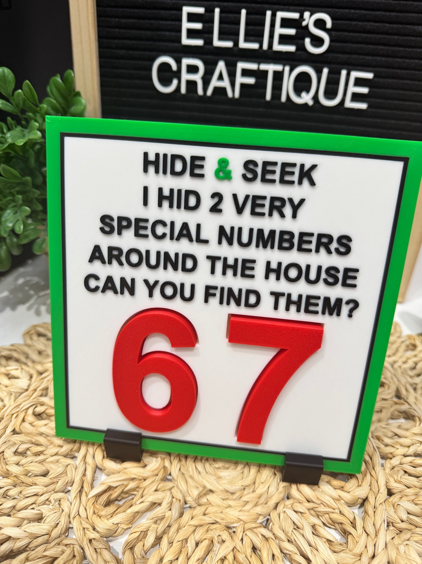 π Elf Hide & Seek Number Game β 6 & 7 Weekend Special β¨