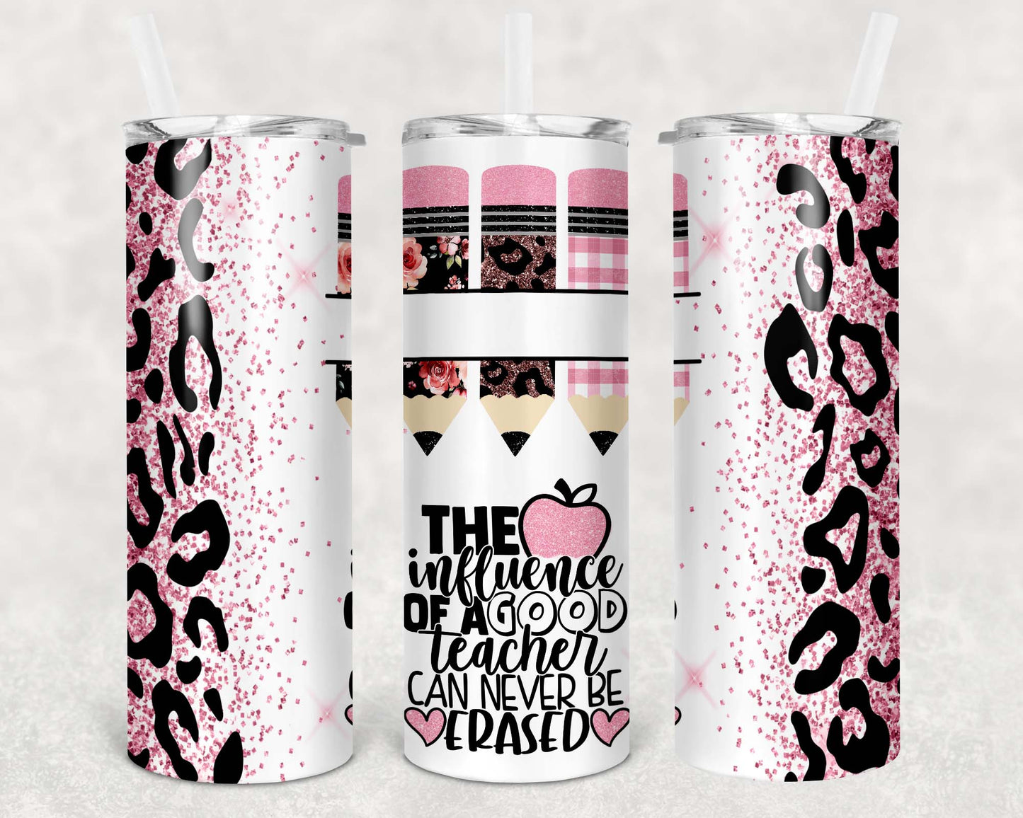 Teacher Pink Leopard