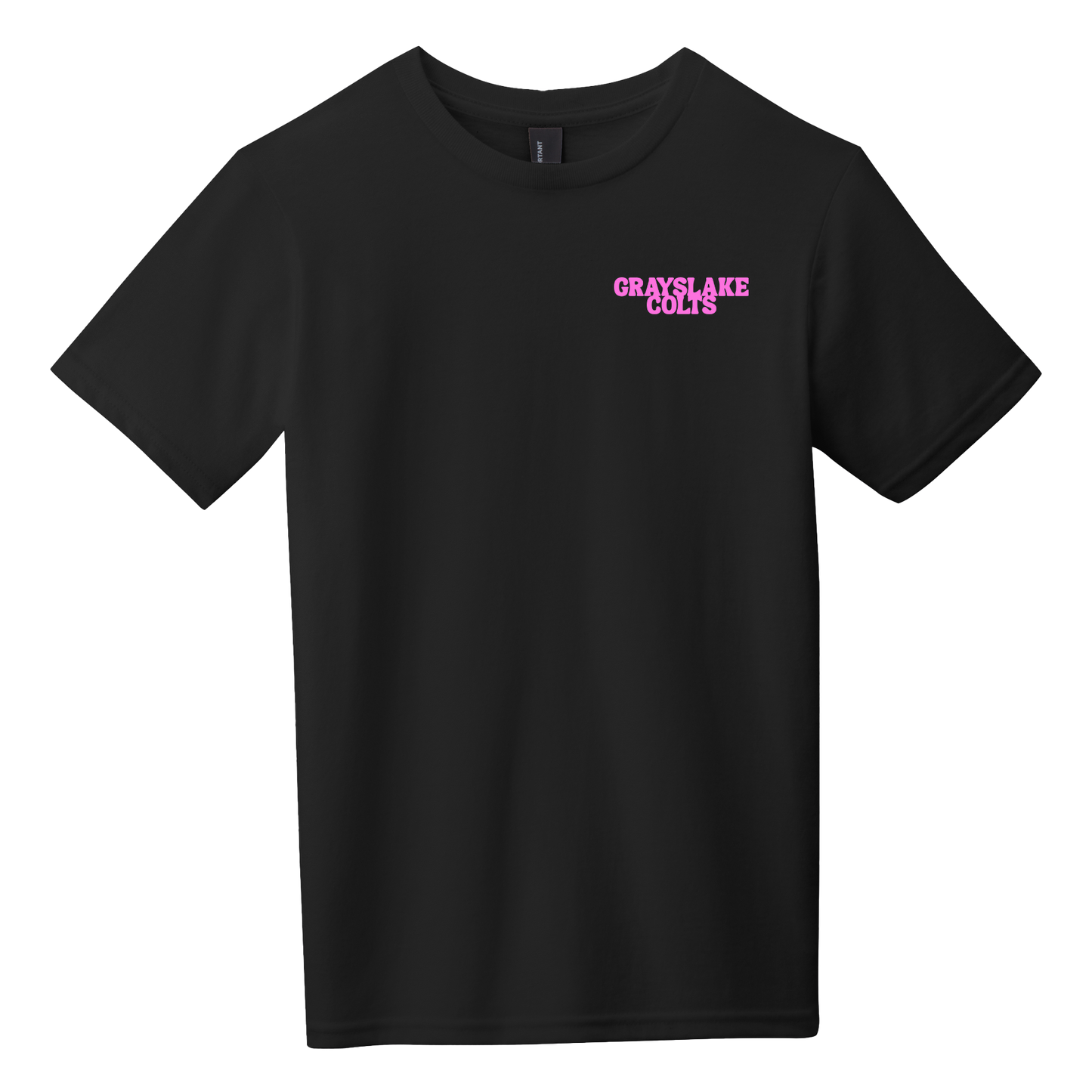 District Youth Cheerleading Tee - Pink Design