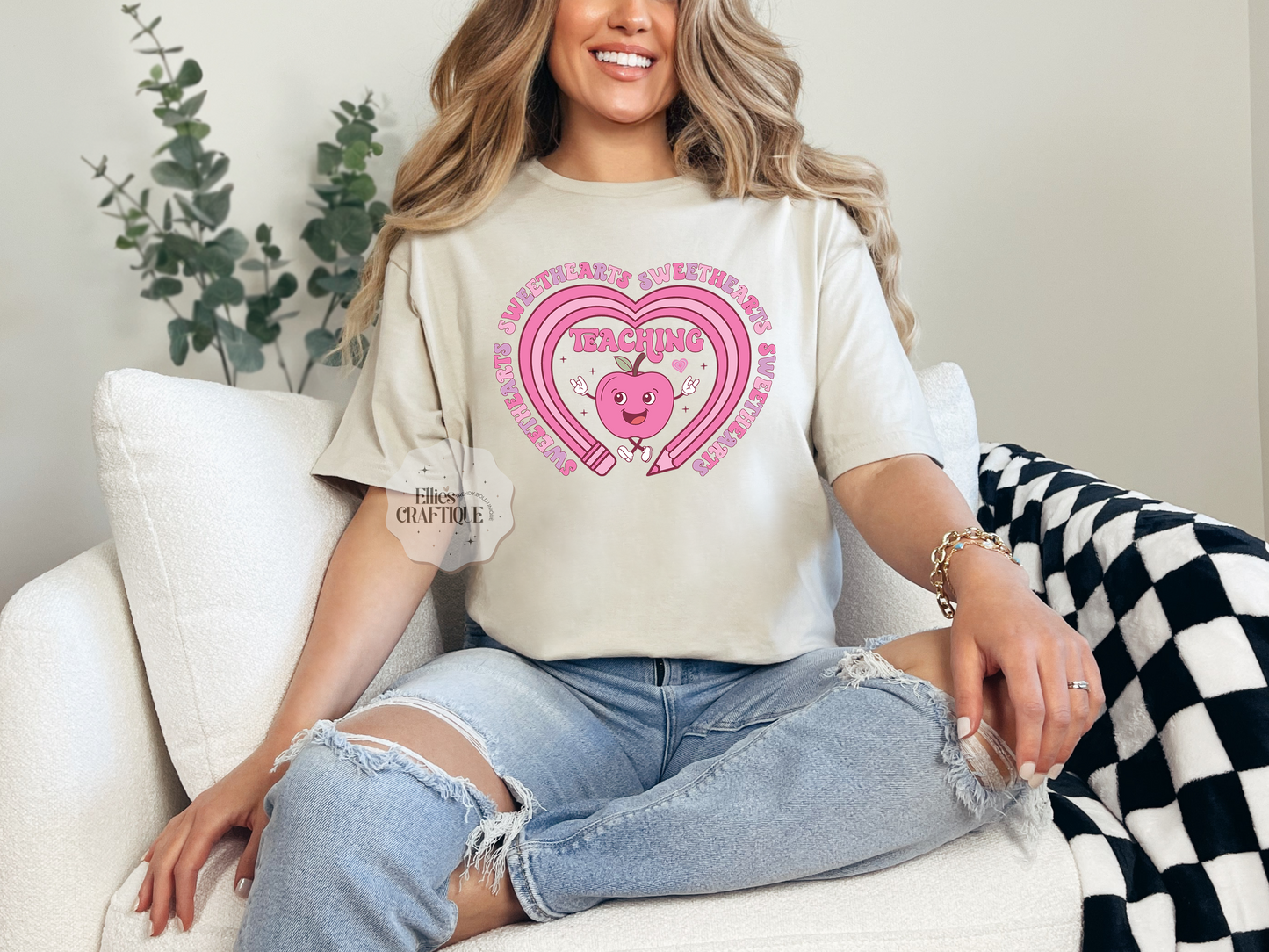 Teaching Sweethearts Pencil In A Heart
