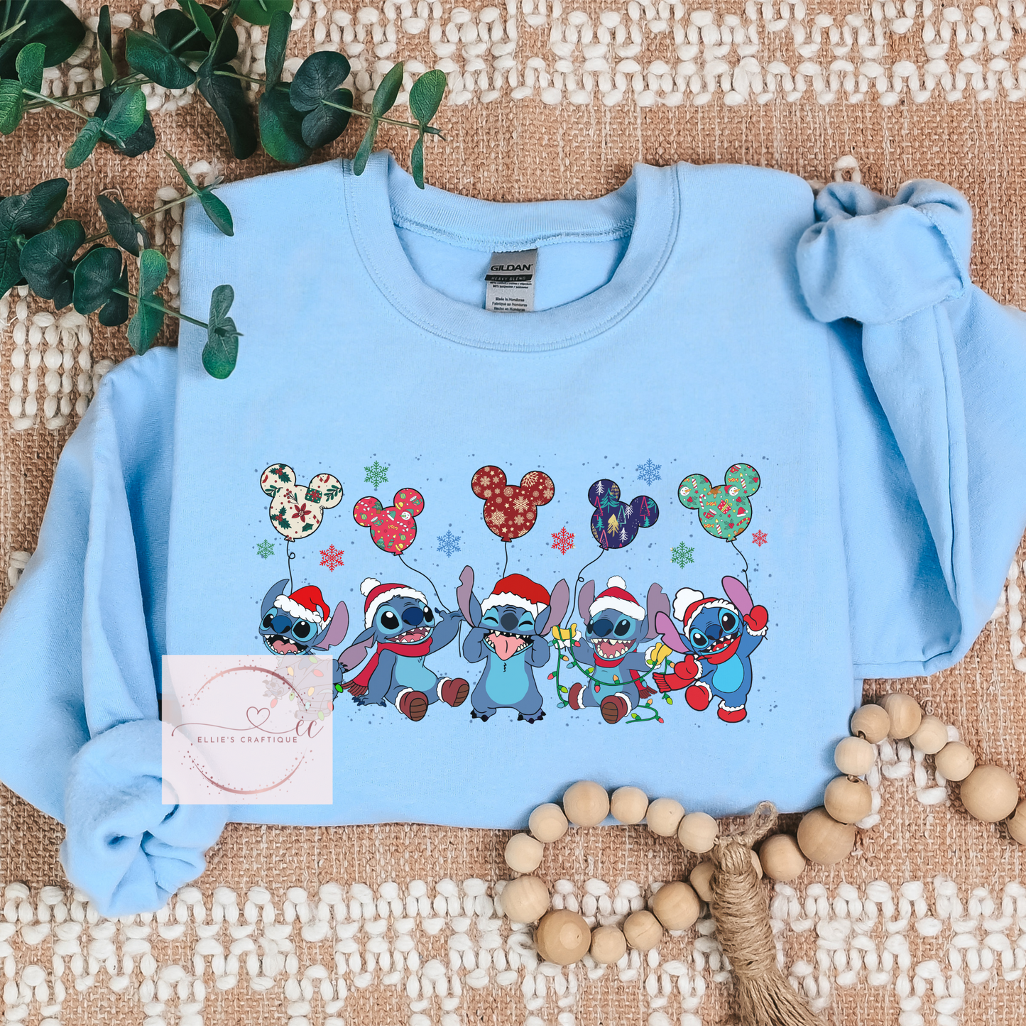 Cute Santa Stitch