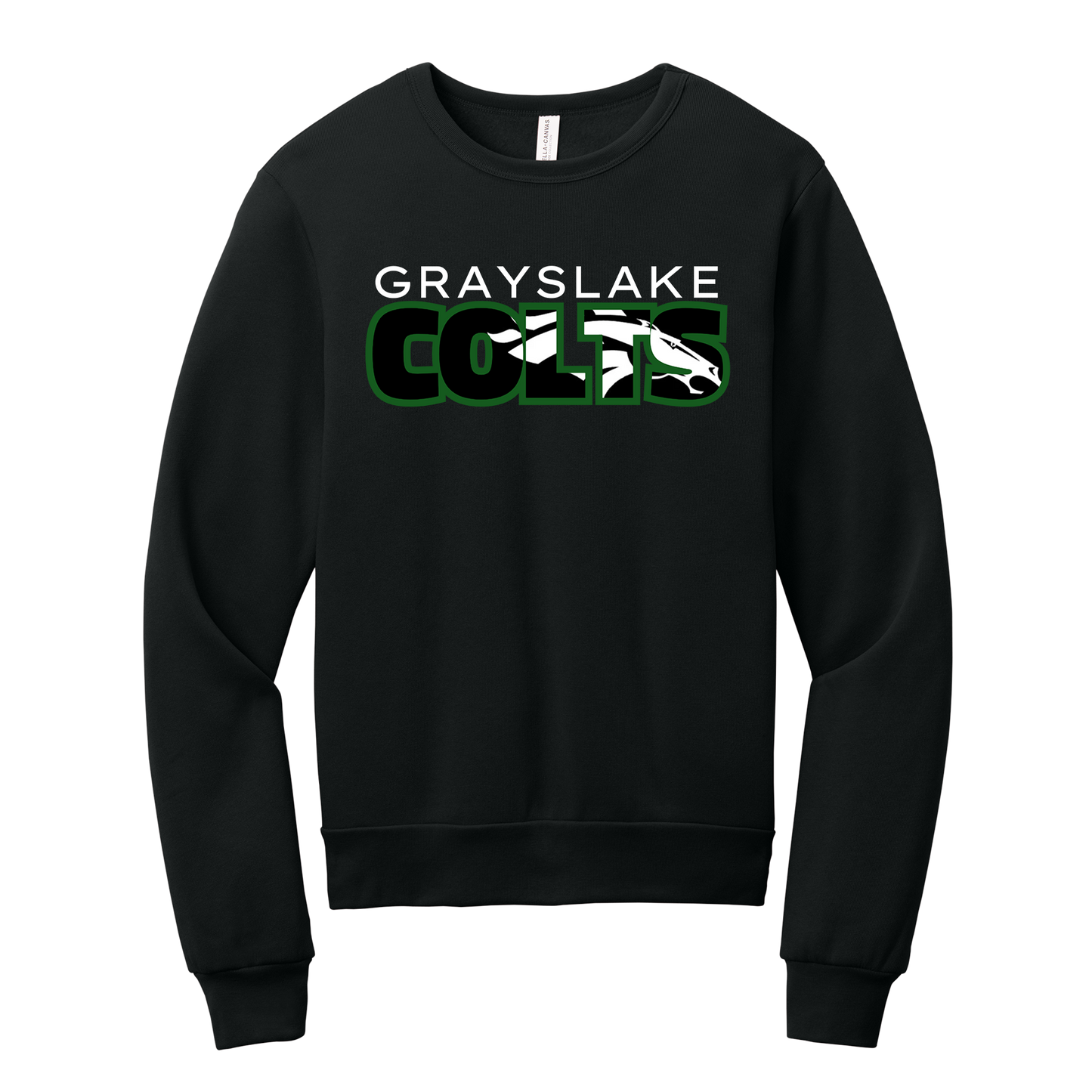 Bella + Canvas Unisex Sponge Fleece Classic Crewneck - Design 6