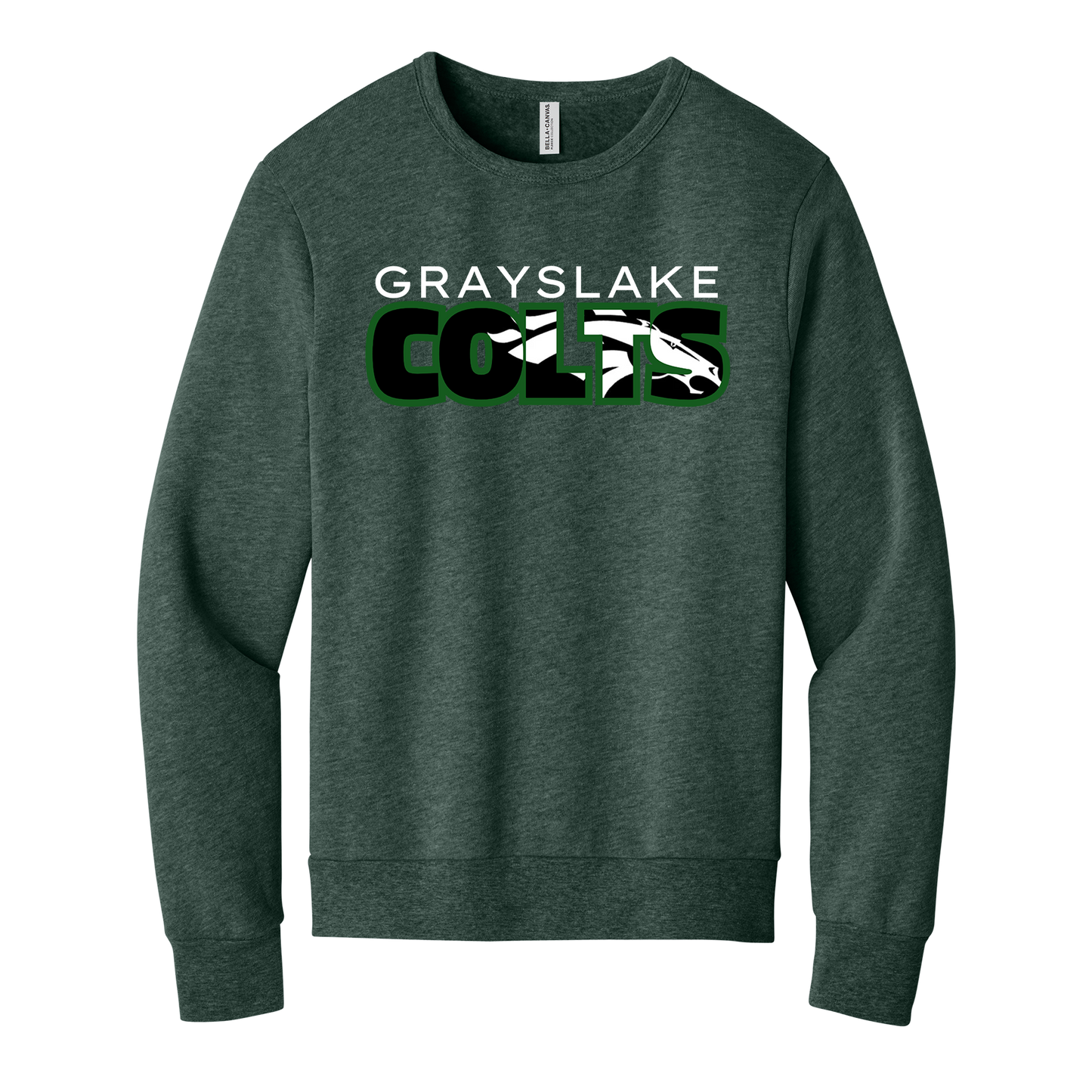 Bella + Canvas Unisex Sponge Fleece Classic Crewneck - Design 6