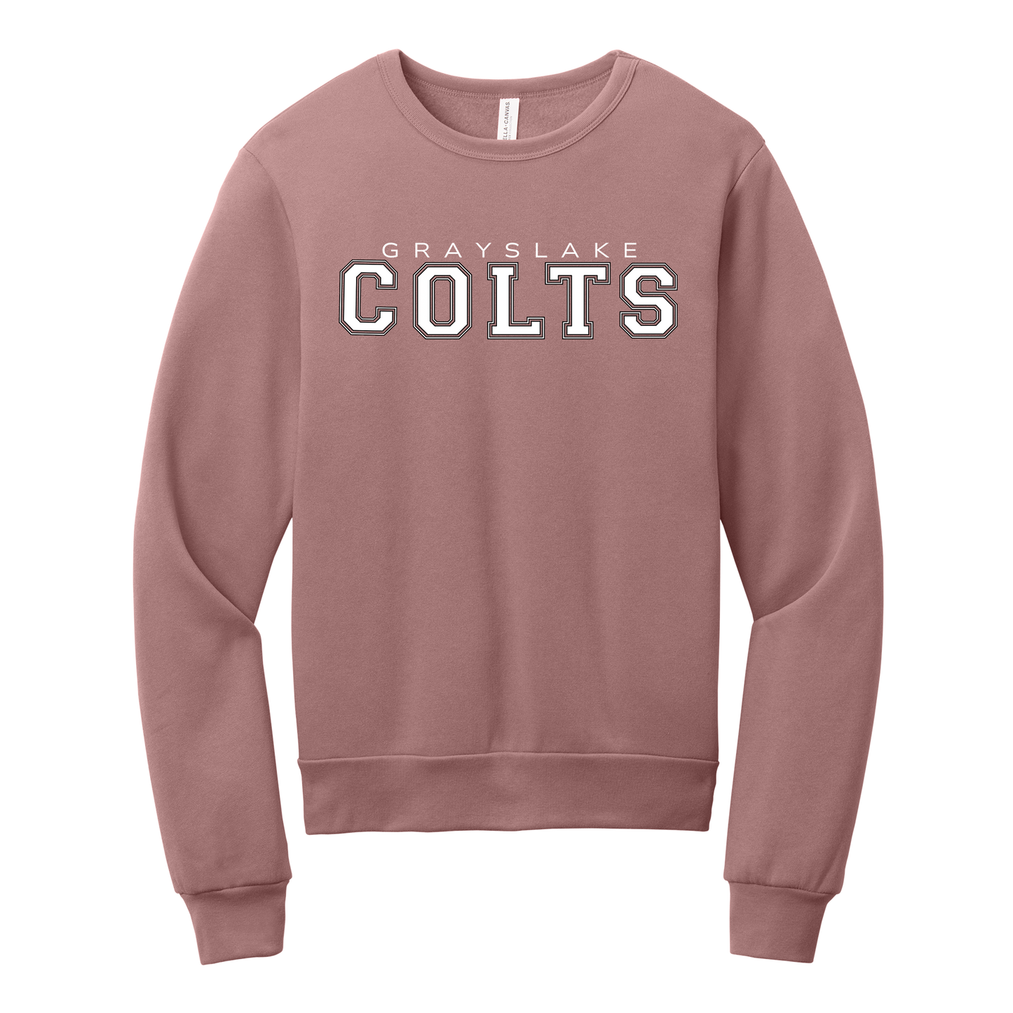 Bella + Canvas Unisex Sponge Fleece Classic Colts Crewneck - Design 5