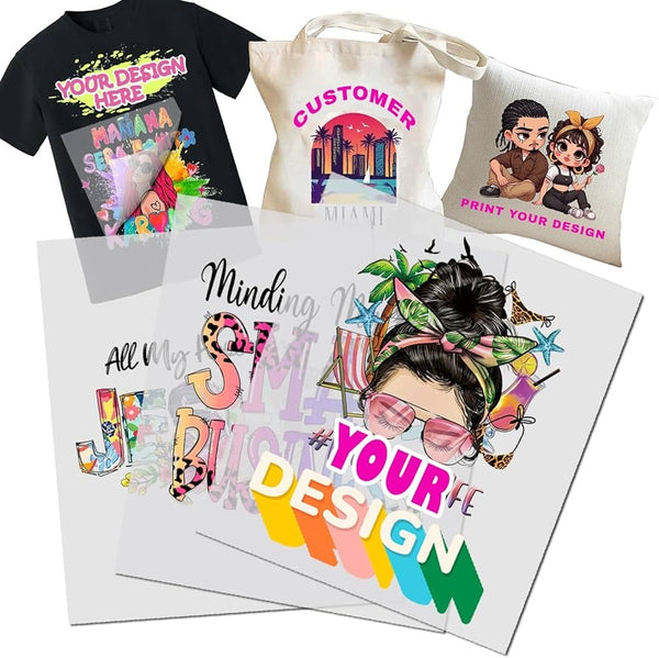 Custom DTF Transfer Sheets - High-Quality Heat Transfers for Apparel ...