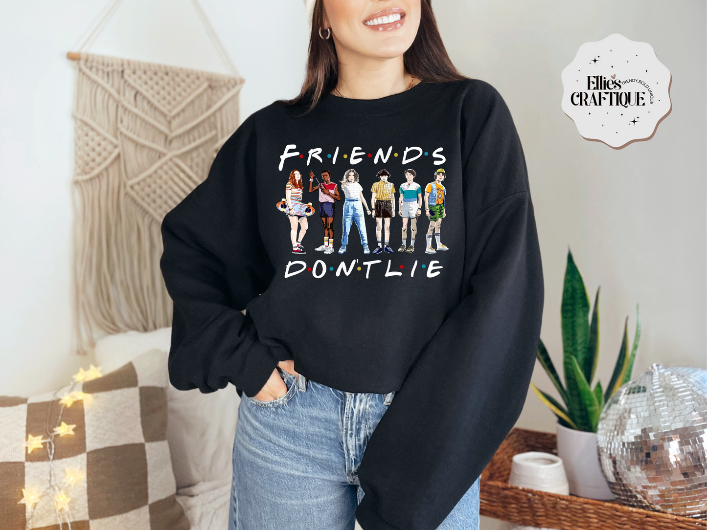 ✨ Friends Don’t Lie Crewneck Sweatshirt ✨