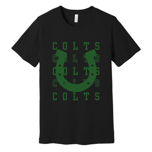 Bella + Canvas Unisex Heather CVC Colts Tee - Design 10