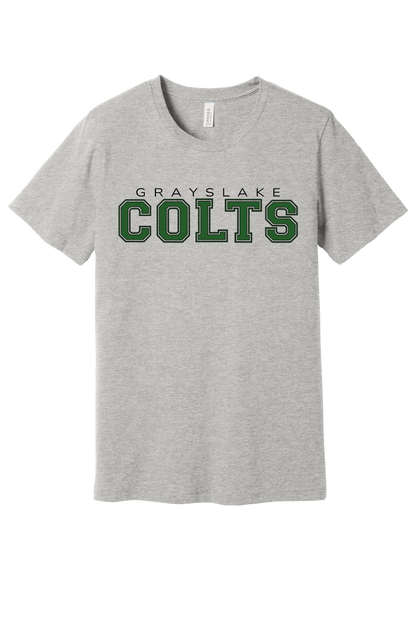 Bella + Canvas Unisex Heather CVC Colt Tee - Design 5