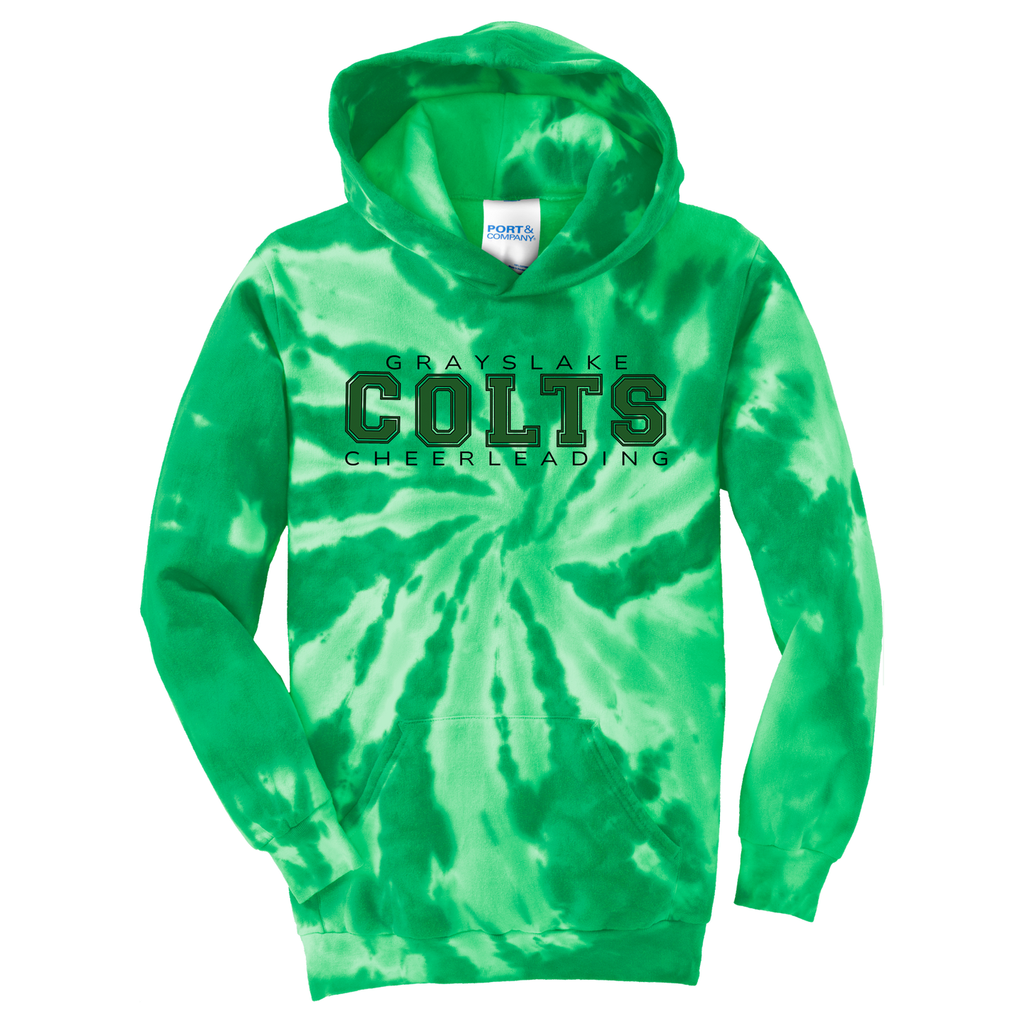 Port + Company Youth Football Tye Dye - Design 11