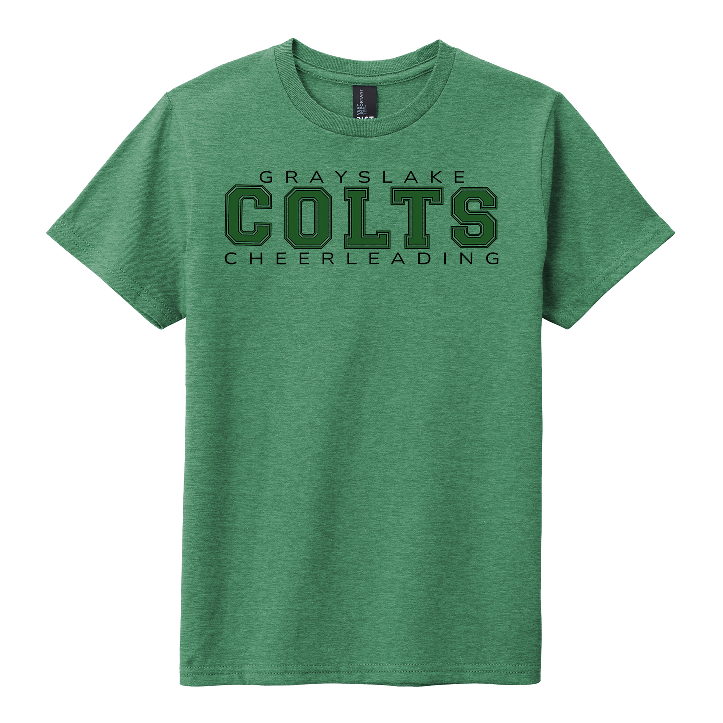 District Youth Cheerleading Tee - Design 2