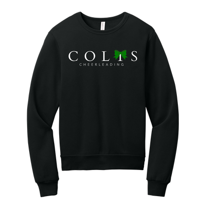 Bella + Canvas Unisex Sponge Fleece Classic Cheerleading Crewneck - Design 7