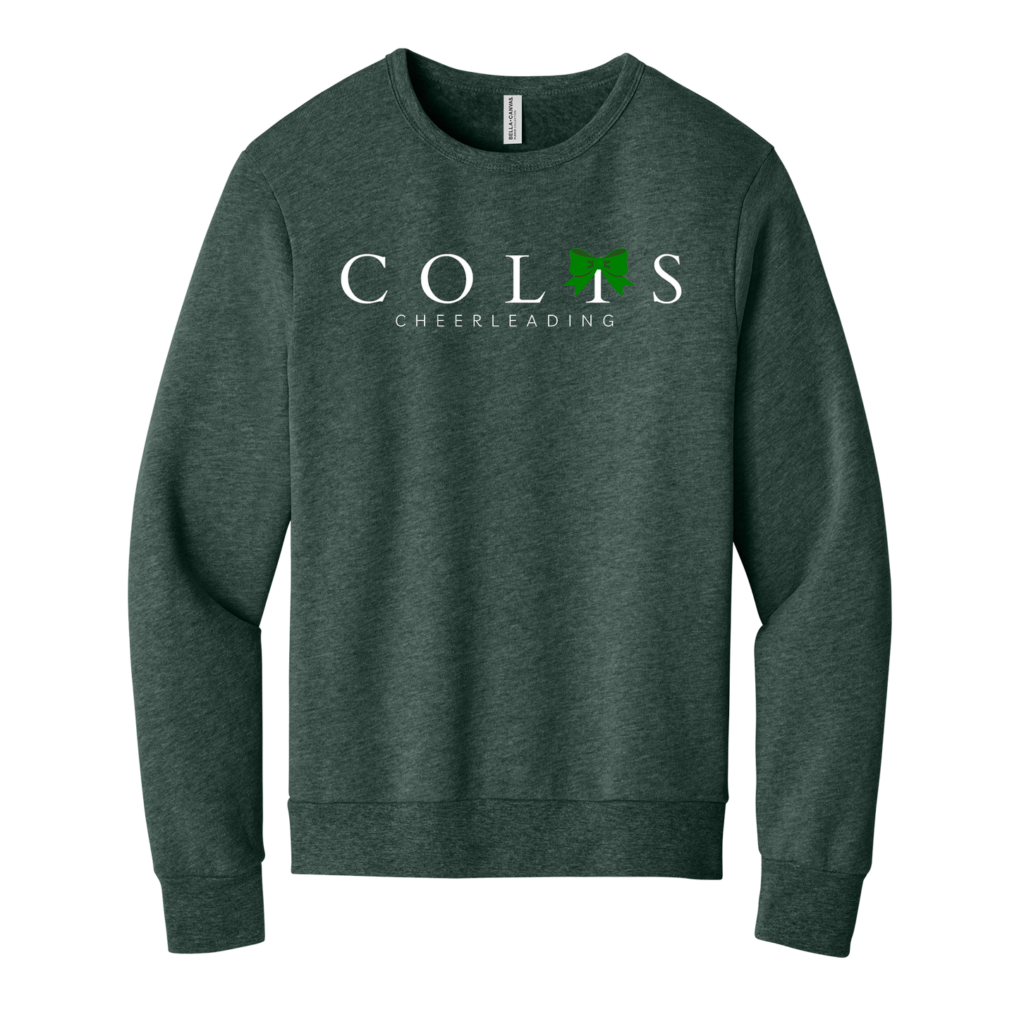 Bella + Canvas Unisex Sponge Fleece Classic Cheerleading Crewneck - Design 7
