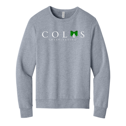 Bella + Canvas Unisex Sponge Fleece Classic Cheerleading Crewneck - Design 7