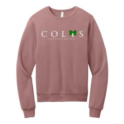 Bella + Canvas Unisex Sponge Fleece Classic Cheerleading Crewneck - Design 7