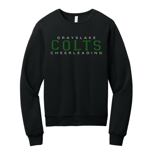 Bella + Canvas Unisex Sponge Fleece Classic Cheerleading Crewneck - Design 2
