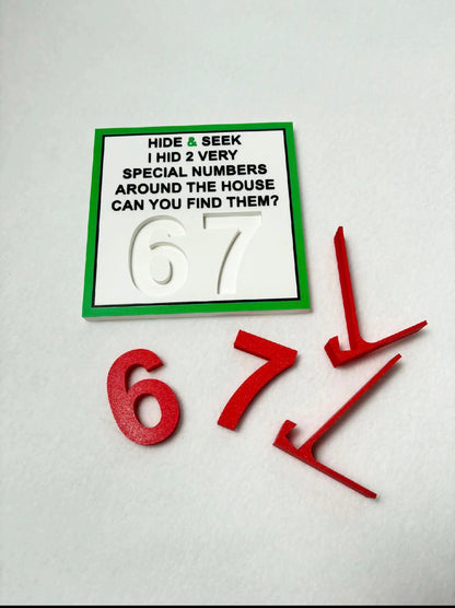 🎄 Elf Hide & Seek Number Game – 6 & 7 Weekend Special ✨