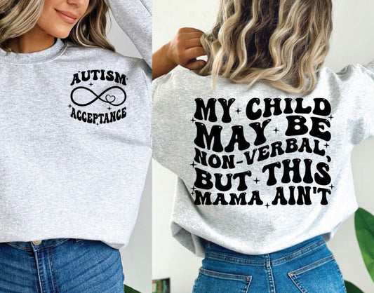 Non-Verbal Child - Autism Acceptance