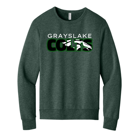 Bella + Canvas Unisex Sponge Fleece Classic Crewneck - Design 6