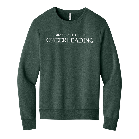 Bella + Canvas Unisex Sponge Fleece Classic Cheerleading Crewneck - Design 3